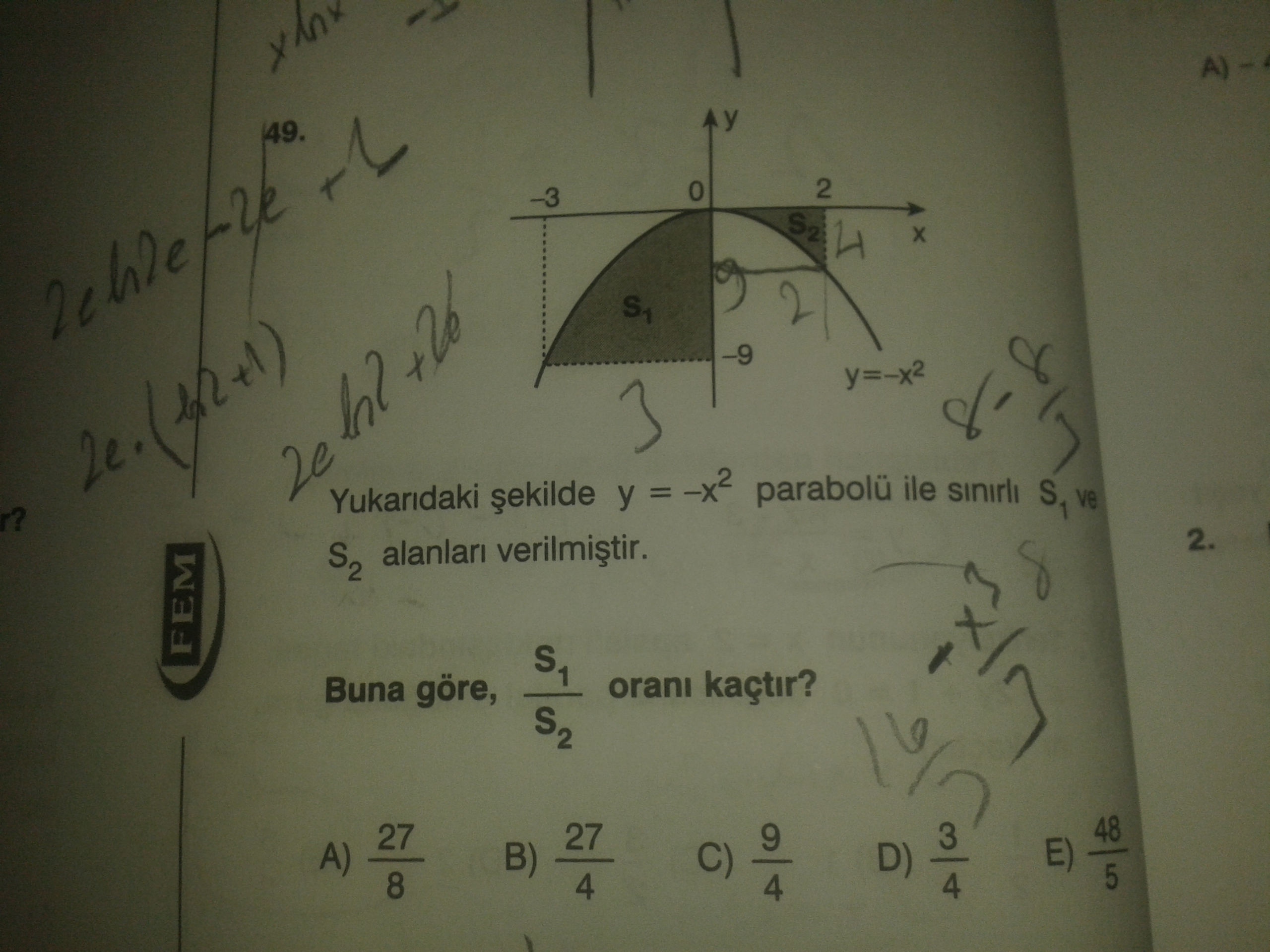 Integral alan