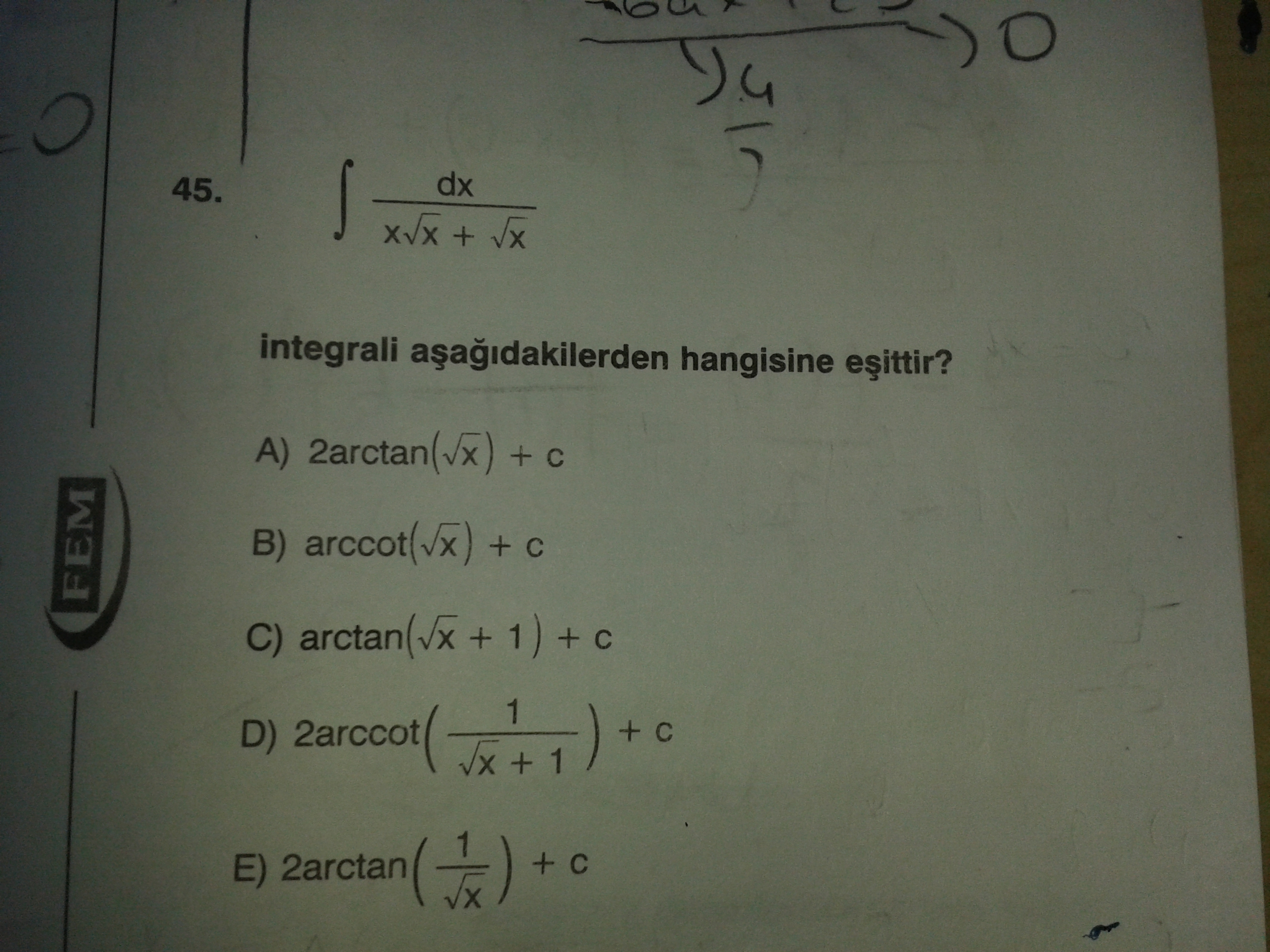 Integral. 