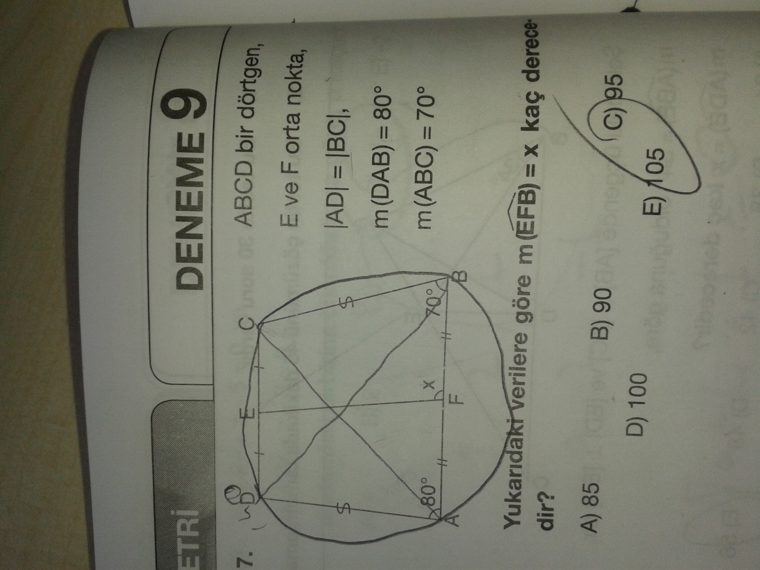 Geometri (95)(soruyu temiz yollayiniz)