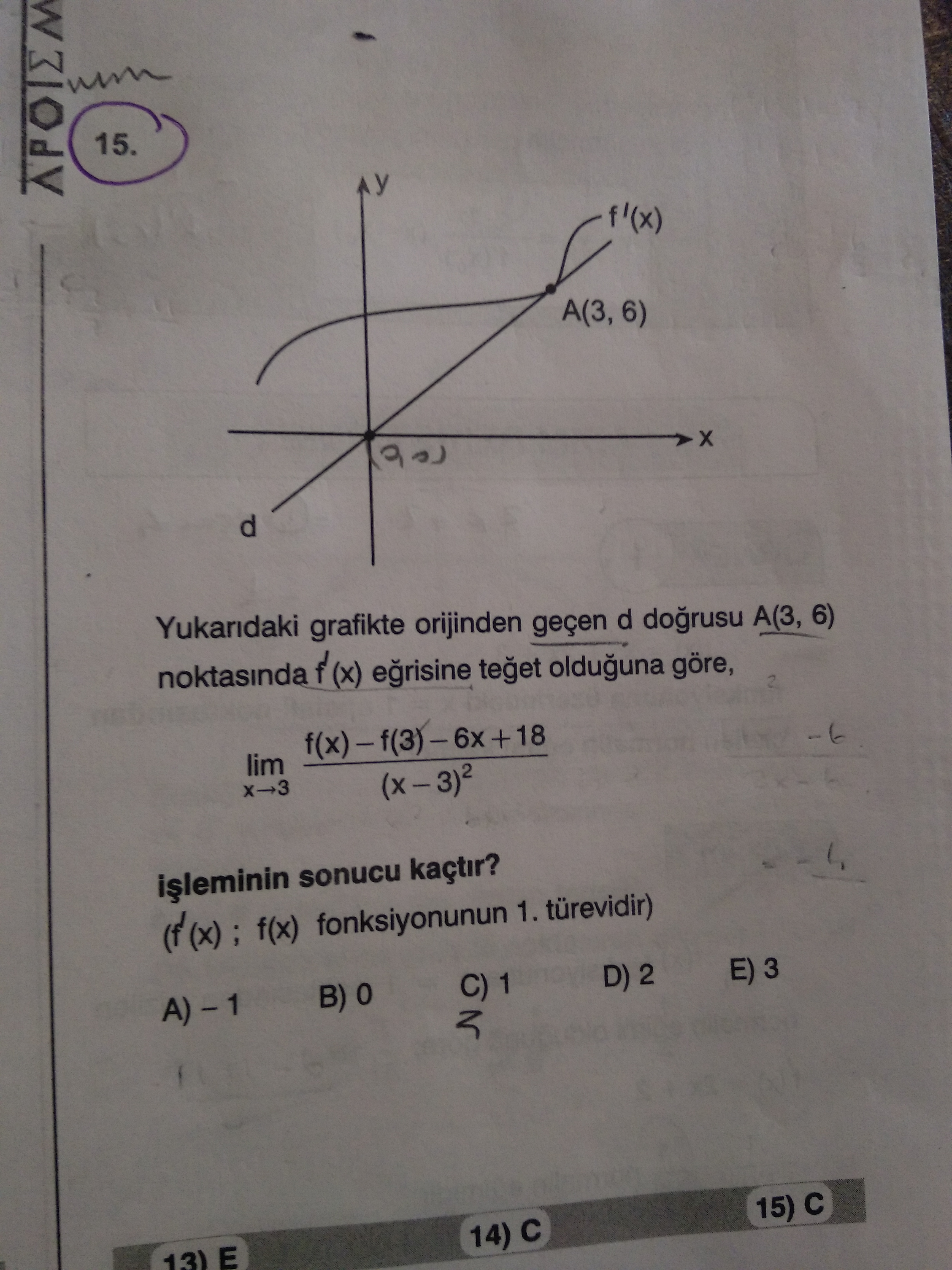 Türev (geometrik yorum)