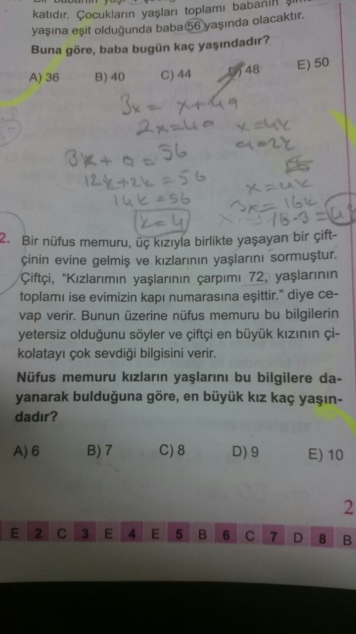 nüfus memuru yaş sorusu