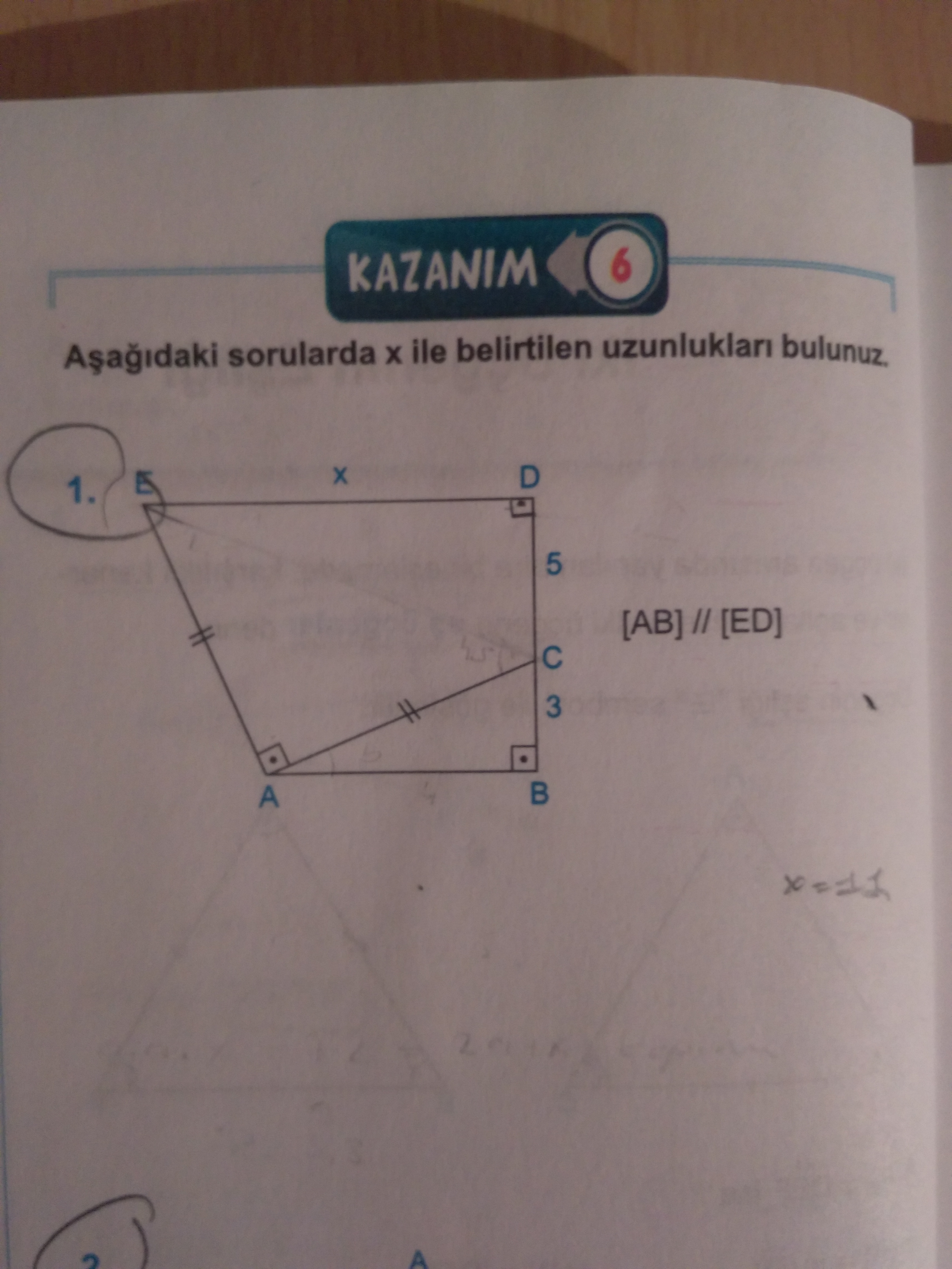 Çap 1 geometri