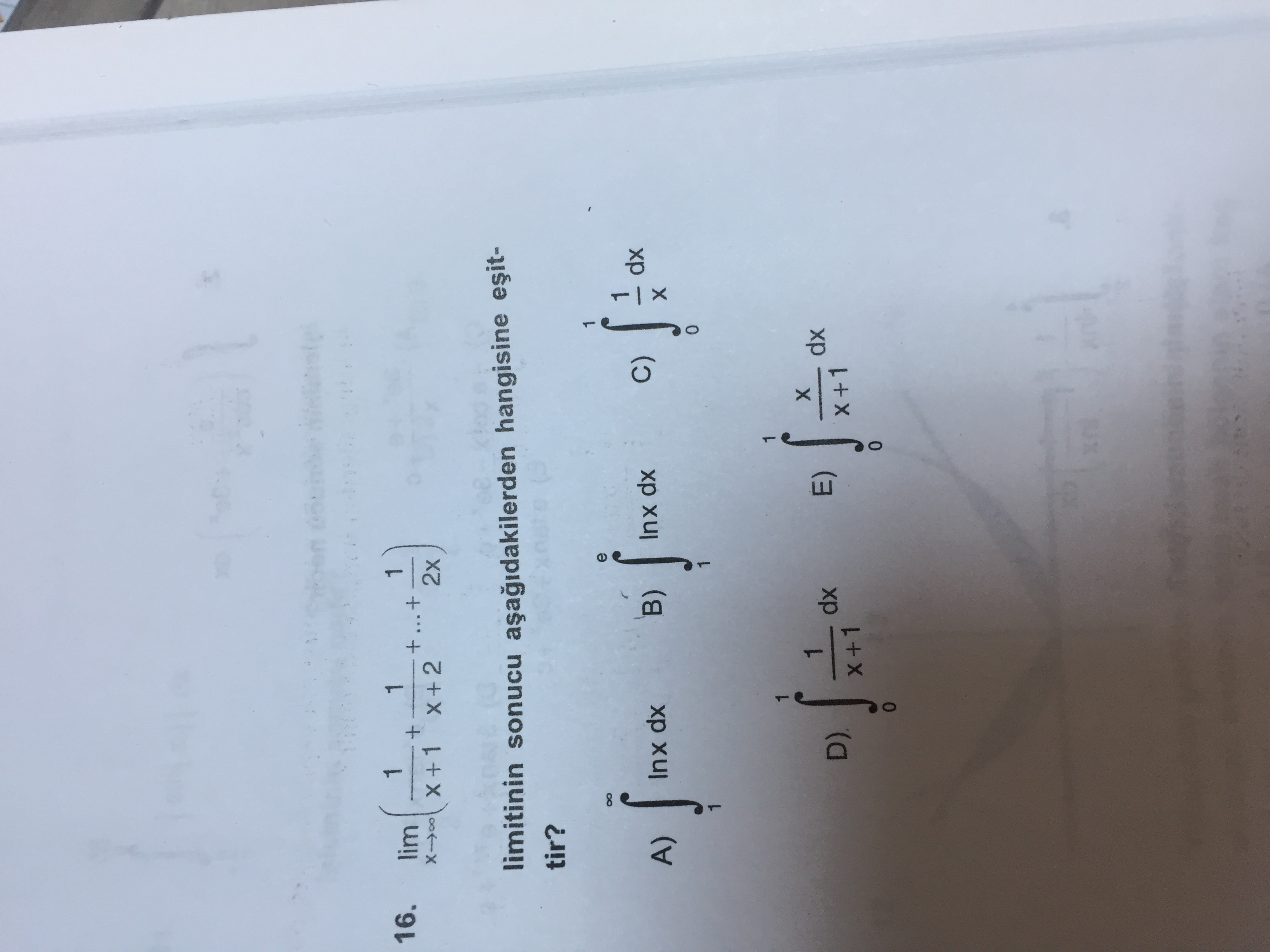 Riemann integral