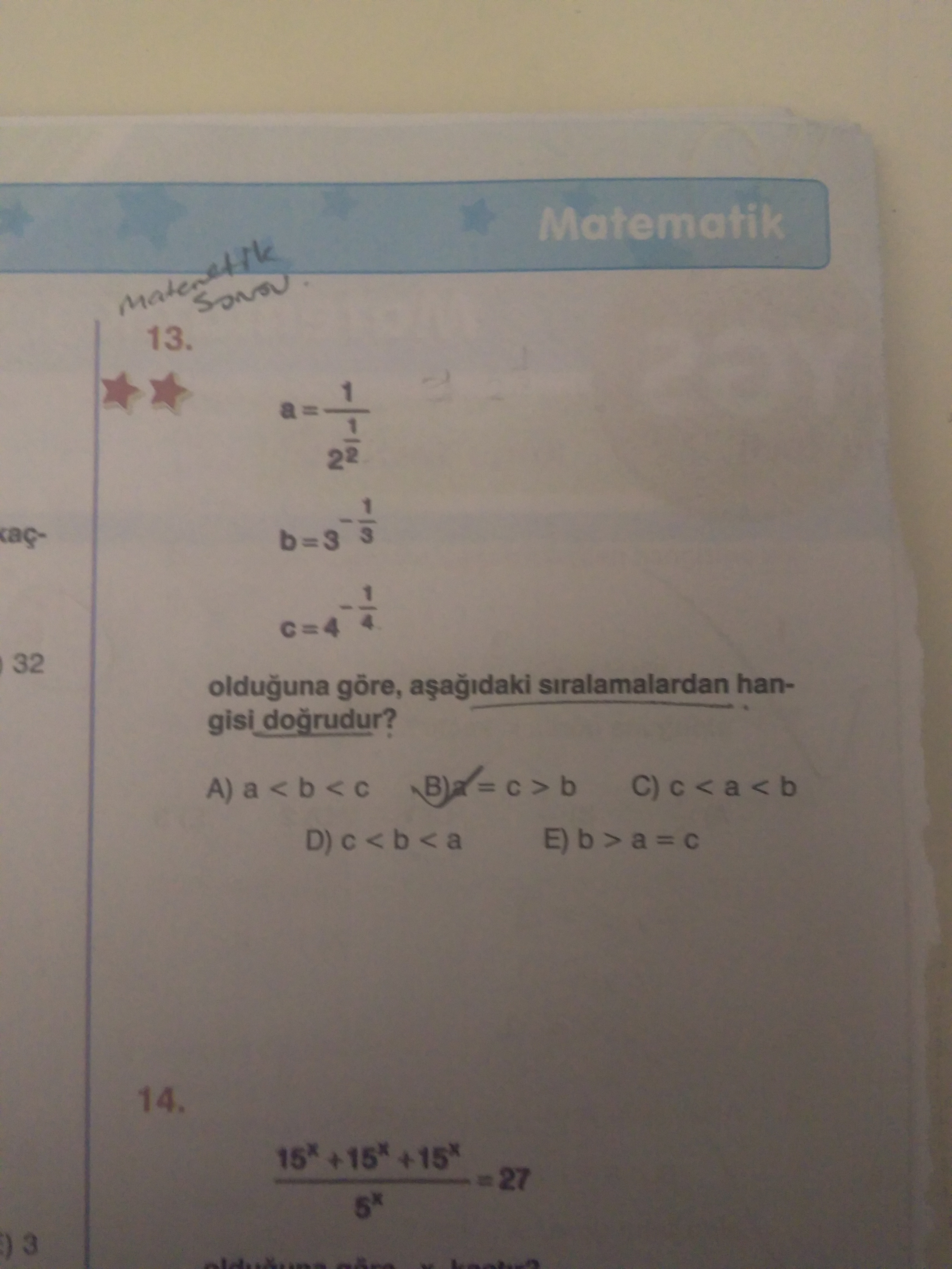 a,b,c siralama